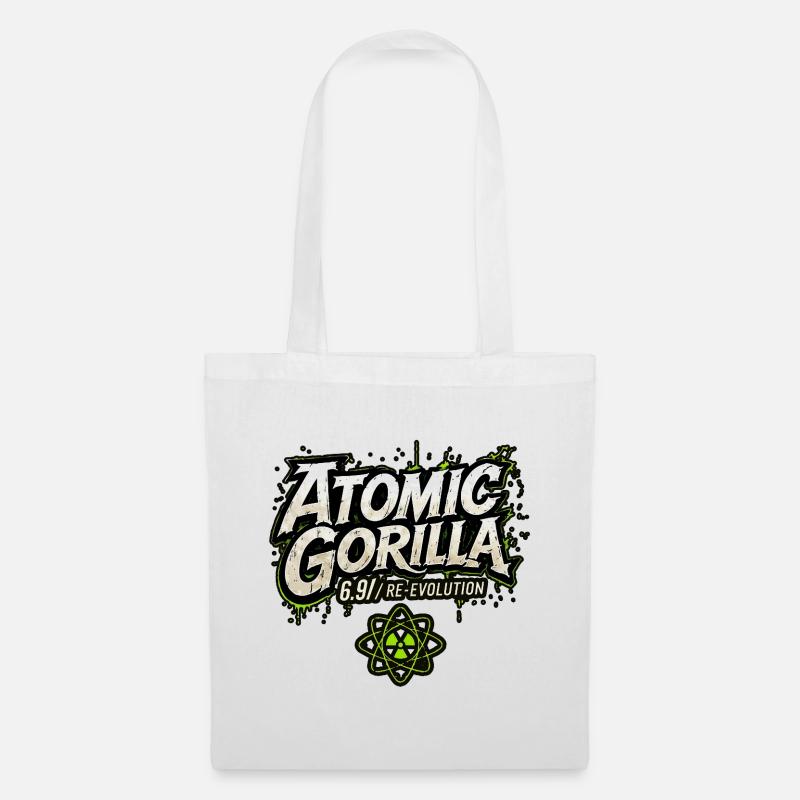 Réévolution du gorille atomique - Sac en tissu - blanc