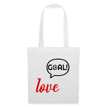 Love Football Goal - Tote Bag - white - Front