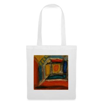 Colored Interior Fragment - Tote Bag - white - Front