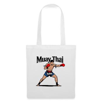Muay Thai Kickboxing - Tote Bag - white - Front
