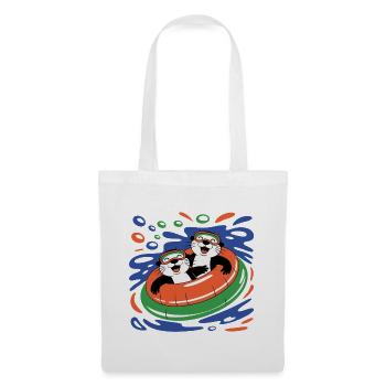 Funny Otter Crew - Tote Bag - white - Front