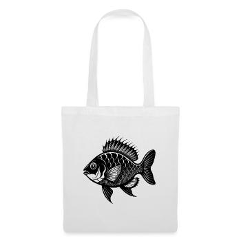 Bluegill Bream Brim Sunny or Copper Nose Fish - Tote Bag - white - Front