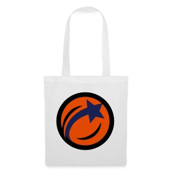 Logo du club de tennis de table star balle de table - Sac en tissu - blanc - Devant