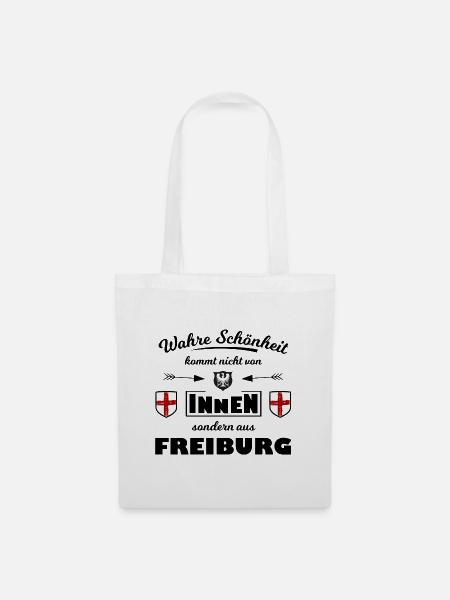 Freiburg Fans - Stoffbeutel - Weiß