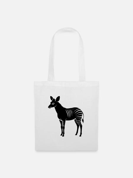 Okapi - Stoffbeutel - Weiß
