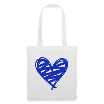 Heart - Tote Bag - white - Front