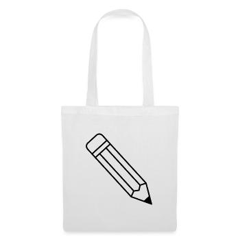 pencil - Tote Bag - white - Front