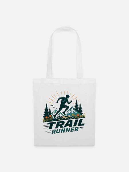 Trailrunner - Stoffbeutel - Weiß