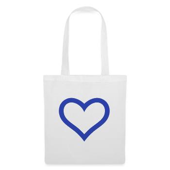 Heart - Tote Bag - white - Front