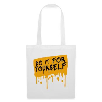 Do It For Yourself Inspirierend Selbstliebe Zitat - Stoffbeutel - Weiß - Vorne