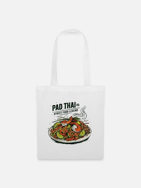 Pad Thai Street Food Legend - Stoffbeutel - Weiß