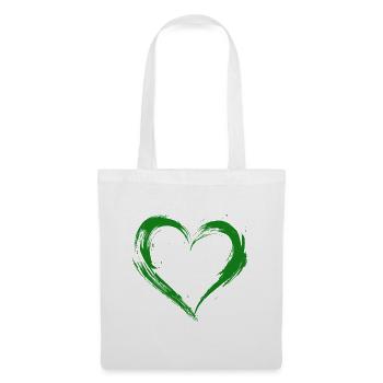 Heart - Tote Bag - white - Front