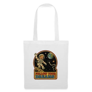 Funny Retro Astronaut Lost In Space Irony - Tote Bag - white - Front