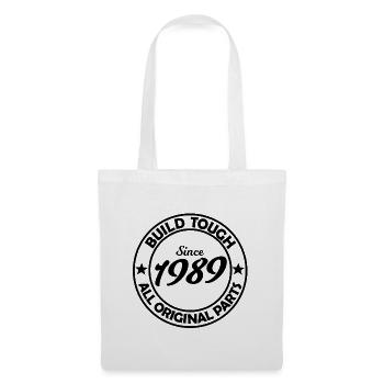 Silhouette deux étoiles 1989 - Sac en tissu - blanc - Devant