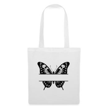 Split Butterfly - Tote Bag - white - Front