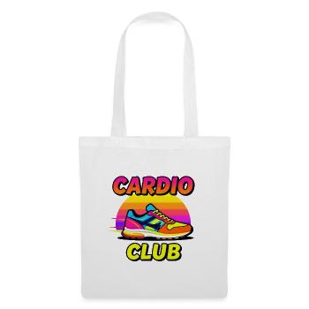 Neon Sneaker Cardio Club - Tote Bag - white - Front
