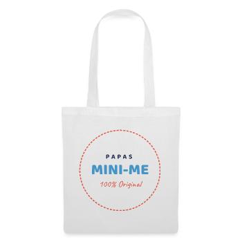 Papas MIINI-ME - Stoffbeutel - Weiß - Vorne