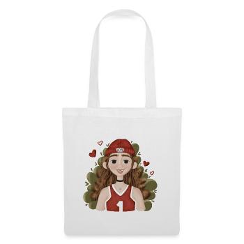 Hopeful basketball player - Tote Bag - white - Front