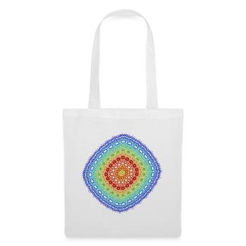 Cathedral of Chaos – Fractal Geometry - Tote Bag - white - Front