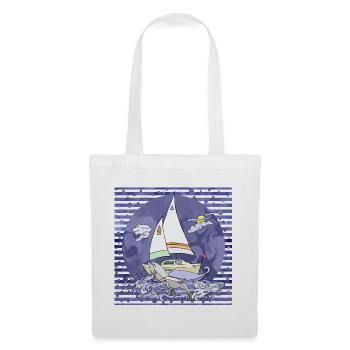 Sailboat - Tote Bag - white - Front