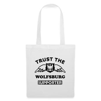 Die Wolfsburg Unterstützer - Stoffbeutel - Weiß - Vorne