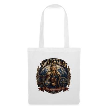 Shieldmaiden Classroom Lead - Tote Bag - white - Front