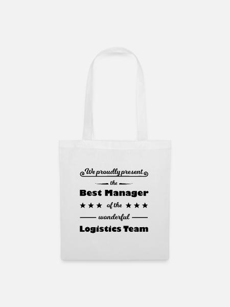 Manager und Chef - Stoffbeutel - Weiß