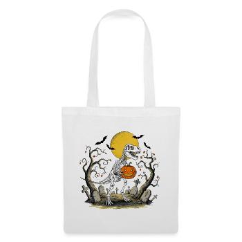 Halloween T Rex - Tote Bag - white - Front