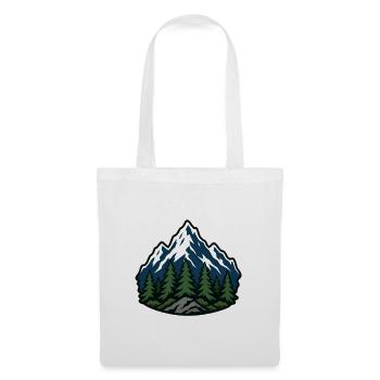 Mountain Forest Patch - Tote Bag - white - Front