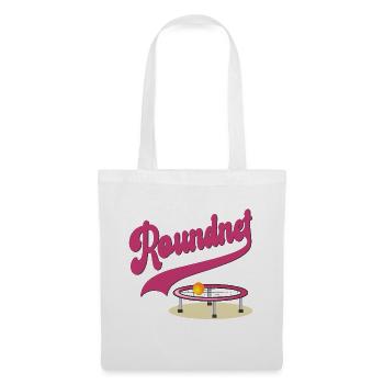 Roundnet Set - Stoffbeutel - Weiß - Vorne