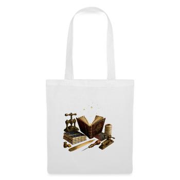 Atelier du relieur céleste - Sac en tissu - blanc - Devant