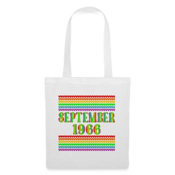 Rainbow - 60e anniversaire, septembre 1966 - Sac en tissu - blanc - Devant