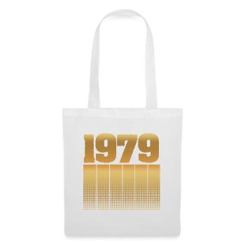 Né en 1979 - Sac en tissu - blanc - Devant