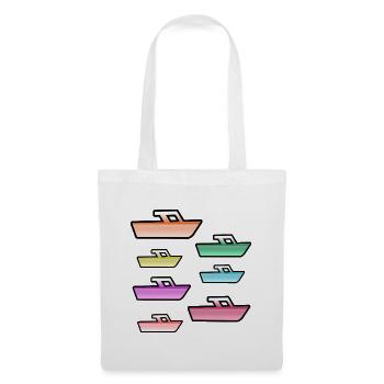 Motor boats - Tote Bag - white - Front