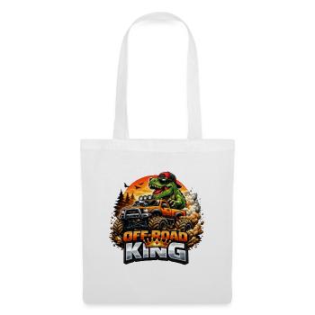 Offroad King Dino - Tote Bag - white - Front