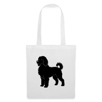Labradoodle - Stoffbeutel - Weiß - Vorne