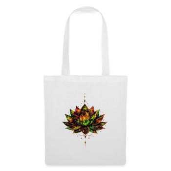 Radiant Lotus - Tote Bag - white - Front