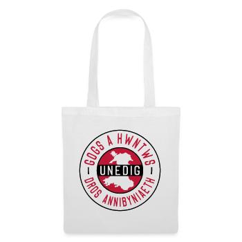 Gogs A Hwntws Unedig Dros Annibyniaeth - Tote Bag - white - Front