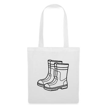 Rain boots - Tote Bag - white - Front