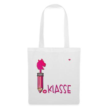 School Enrollment School Child Hobby Horsing - Tote Bag - white - Front