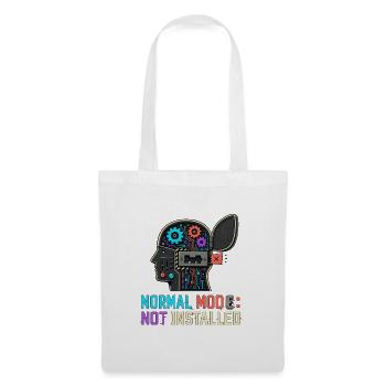 Normal Mode Not Installed – Geek Robot IT - Tote Bag - white - Front