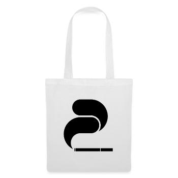 Black Cigarette – Graphic Illustration - Tote Bag - white - Front