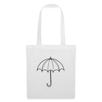 Umbrella - Tote Bag - white - Front