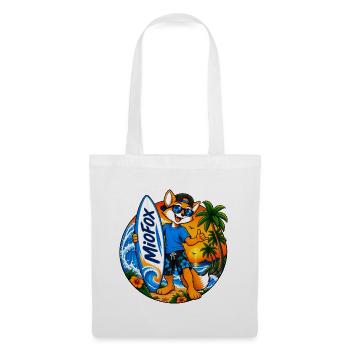 33_Miofox_Surfer4 - Tote Bag - white - Front