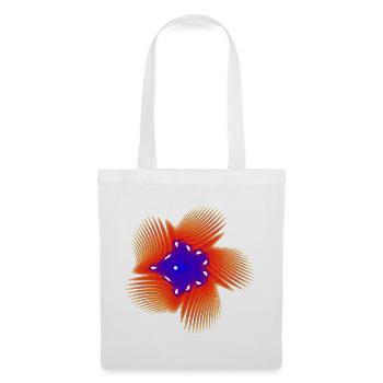 Chaos Coral – Math Art - Tote Bag - white - Front