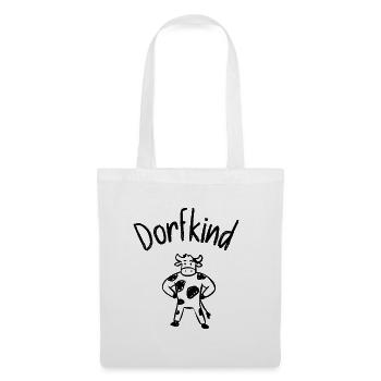 Village Child, Cow, Simmental Cattle, Country Life, Farm - Tote Bag - white - Front