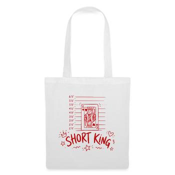 Short King - Tote Bag - white - Front