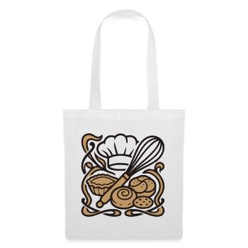 Whisk Baeckerhut Logo - Tote Bag - white - Front