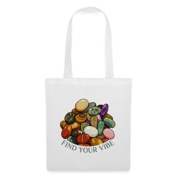 Coloured crystals and minerals – graphics - Tote Bag - white - Front