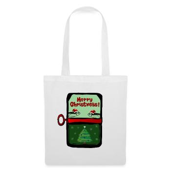 Merry Christmas Fishes - Tote Bag - white - Front